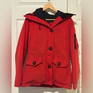 Authentic Canada Goose Red Parka Jack